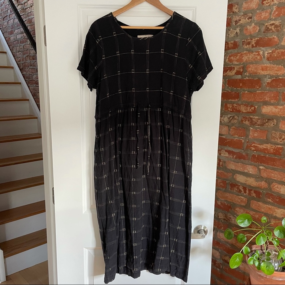 Ace & Jig Camille Dress Sz L Black Magic